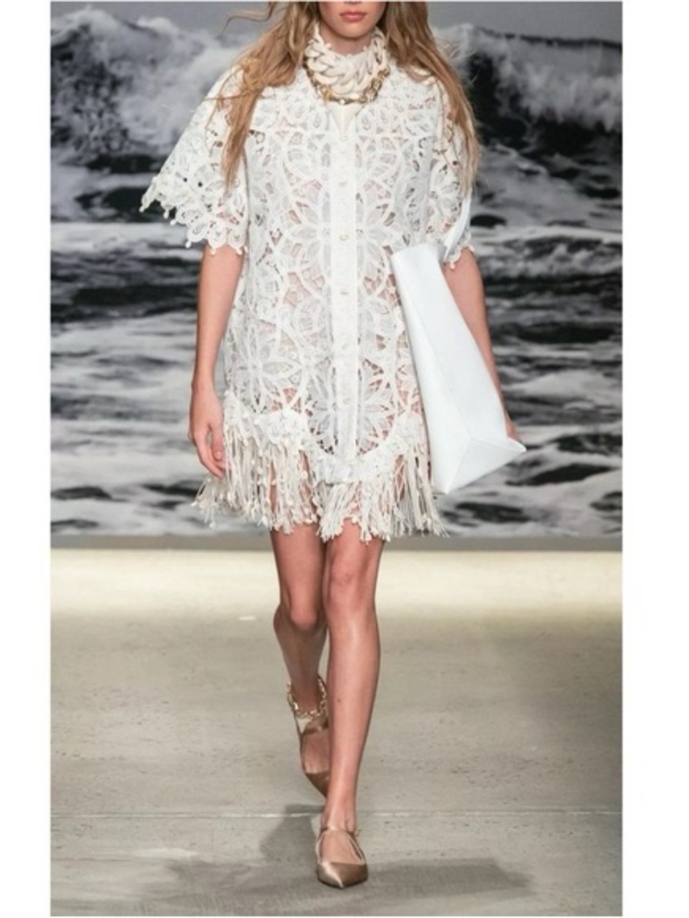 $1950 Zimmermann Wavelength Shirt Dress Size 2